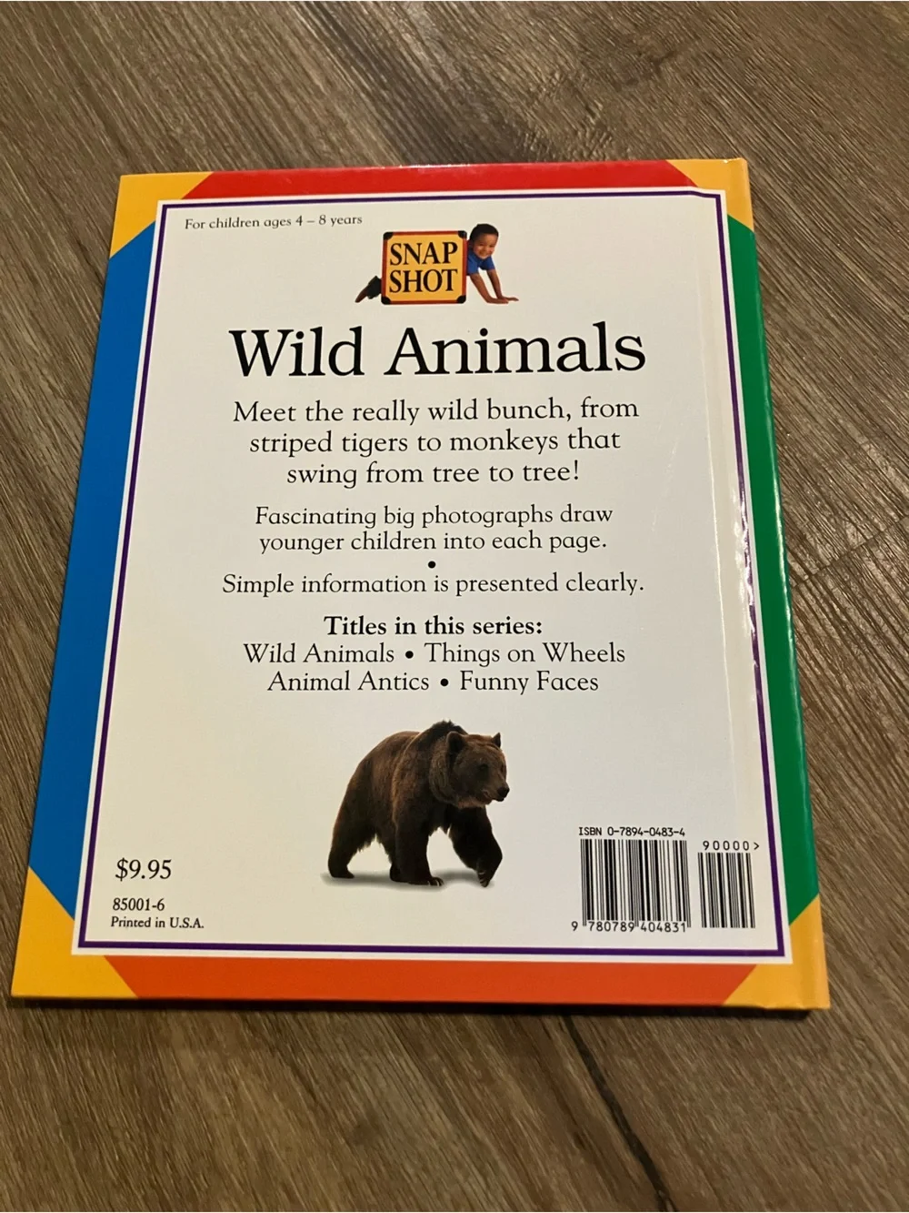 Wild Animals Board Book - Multicolor -